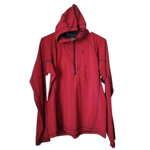 RAB Aurora Pull On Softshell Hooded Ultralight Jacket Red‎ Women's M